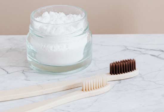 Can I brush my teeth with baking soda?