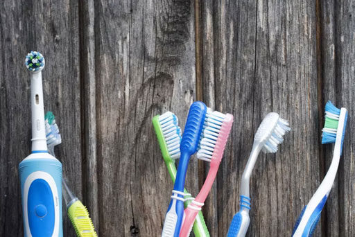 Toothbrushes of various sizes