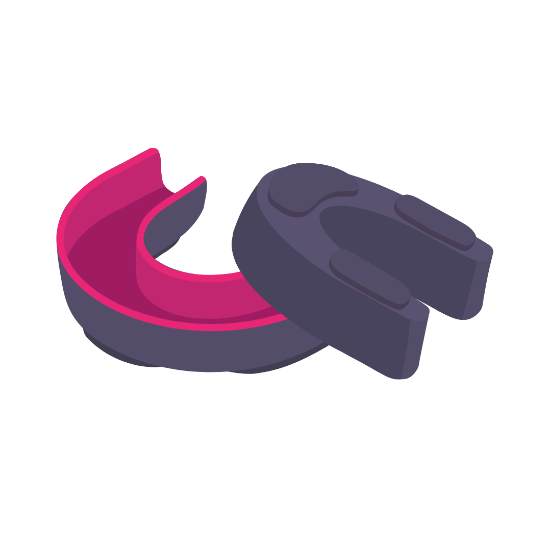 Drawn Dental Mouthguard